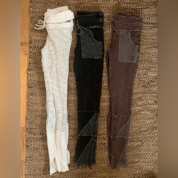 Free People/FP Movement Legging Bundle:Kyoto High-Rise(2) & Underneath It All(1) - Picture 1 of 15